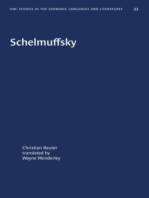 cover image of Schelmuffsky